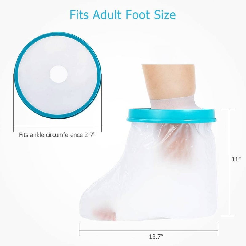 DOACT Water Proof Leg Cast Cover for Shower, Foot Cast Cover Wound Protector Watertight Cast Bag Covers Keep Leg Cast Bandage Dry - Image 4
